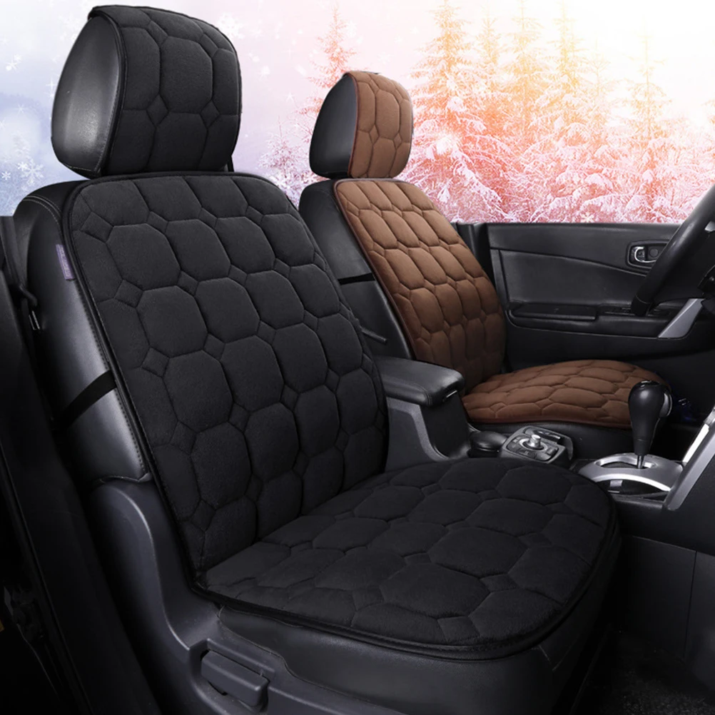 1 шт. теплый чехол для автомобильного сиденья осенне зимний короткий плюшевый