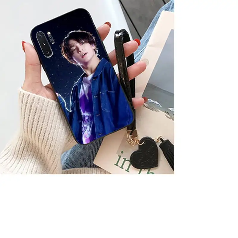 

LJHYDFCNB Jungkook Phone Case For Samsung S9 10 20 Plus Note 9 10 20 Plus 20ultra M21 30
