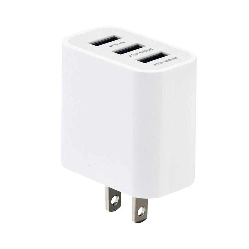 3USB 3.1A Универсальное зарядное устройство для мобильного телефона, смартфона, планшета, адаптер для путешествий, настенная розетка, быстрая зарядка, головка для Iphone, для samsung