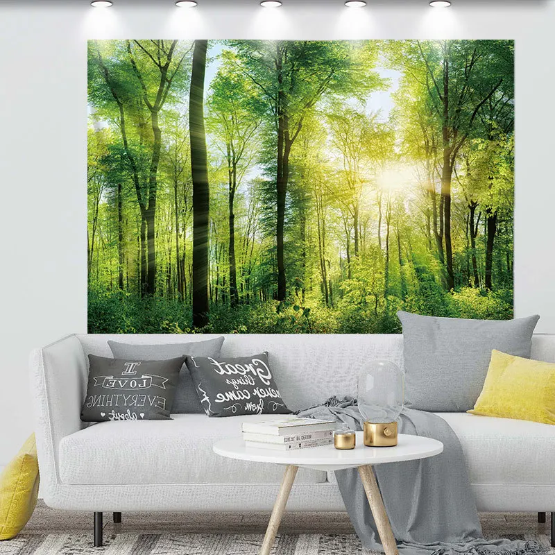 

Гобелен с модным принтом, индивидуальный цветной узор, украшение, домашний настенный гобелен, одеяло