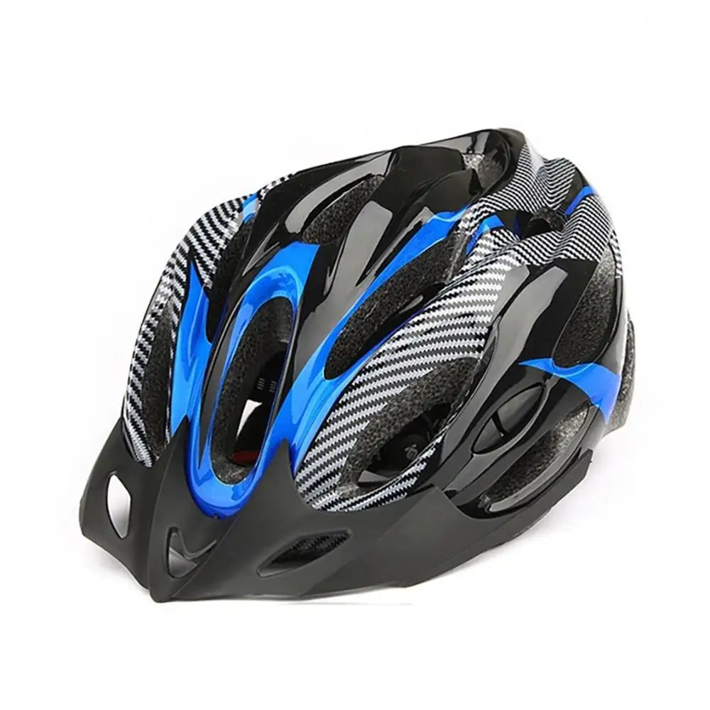 Mountain Bike Cycling Helmet Hollow Breathable Carbon Fiber Safety Head Cap Outdoor | Спорт и развлечения