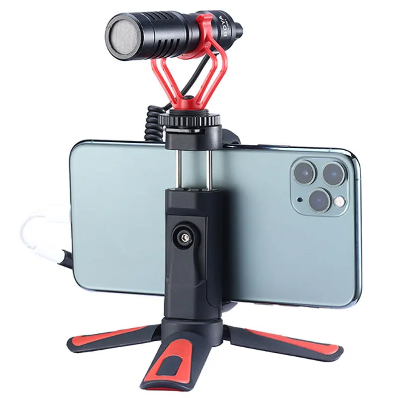 Ulanzi мобильный телефон штатив крепление Клип держатель стенд карманный мини