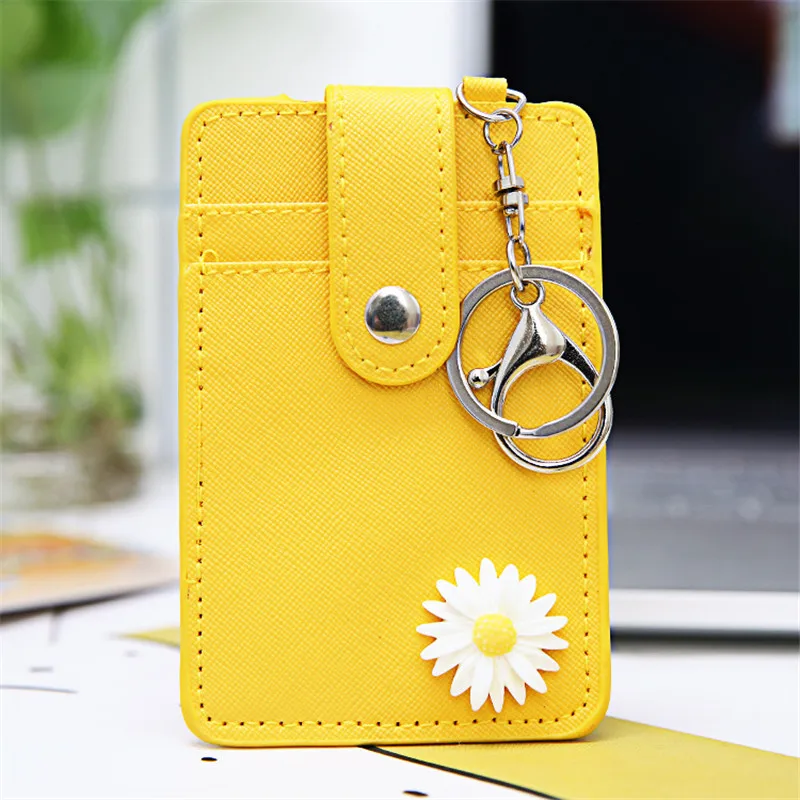 Держатель для кредитных карт из искусственной кожи с рисунками мультфильмов