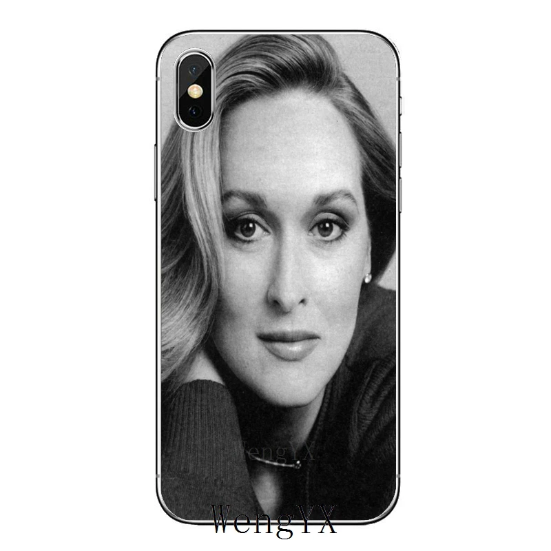 Meryl Streep Art Silicone Phone Case For Xiaomi Redmi 9T 9C 9A 7 7A K20 6 6A S2 Note 9S 9 8 8T 5A Pro | Мобильные телефоны и