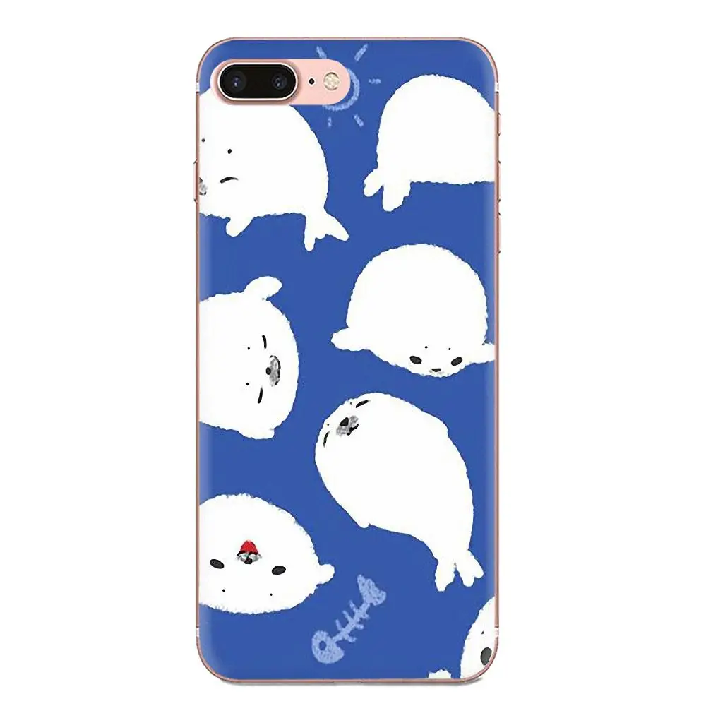 Baby Harp Seal Sea Lion Cell Phone Case Cover For Xiaomi Mi3 Mi4 Mi4C Mi4i Mi5 Mi 5S 5X 6 6X 8 SE Pro Lite A1 Max Mix 2 Note 3 4 | Мобильные