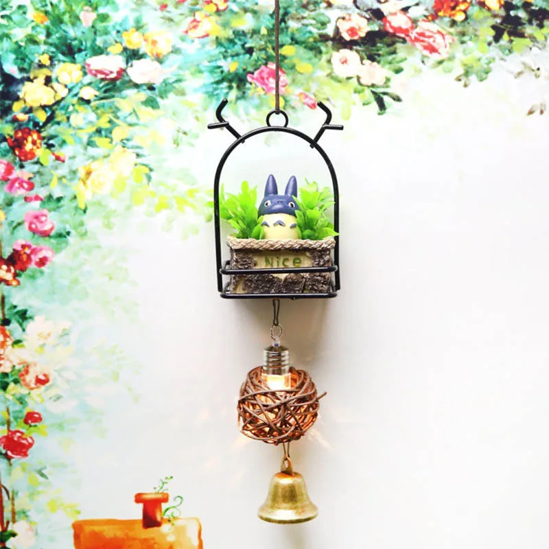 Аниме Тоторо ветряные колокольчики для детей праздничный подарок Мультяшные