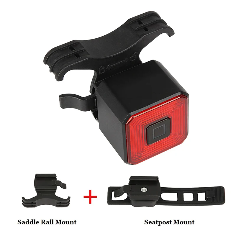 

Светильник шт., задний фонарь для велосипеда, с датчиком торможения