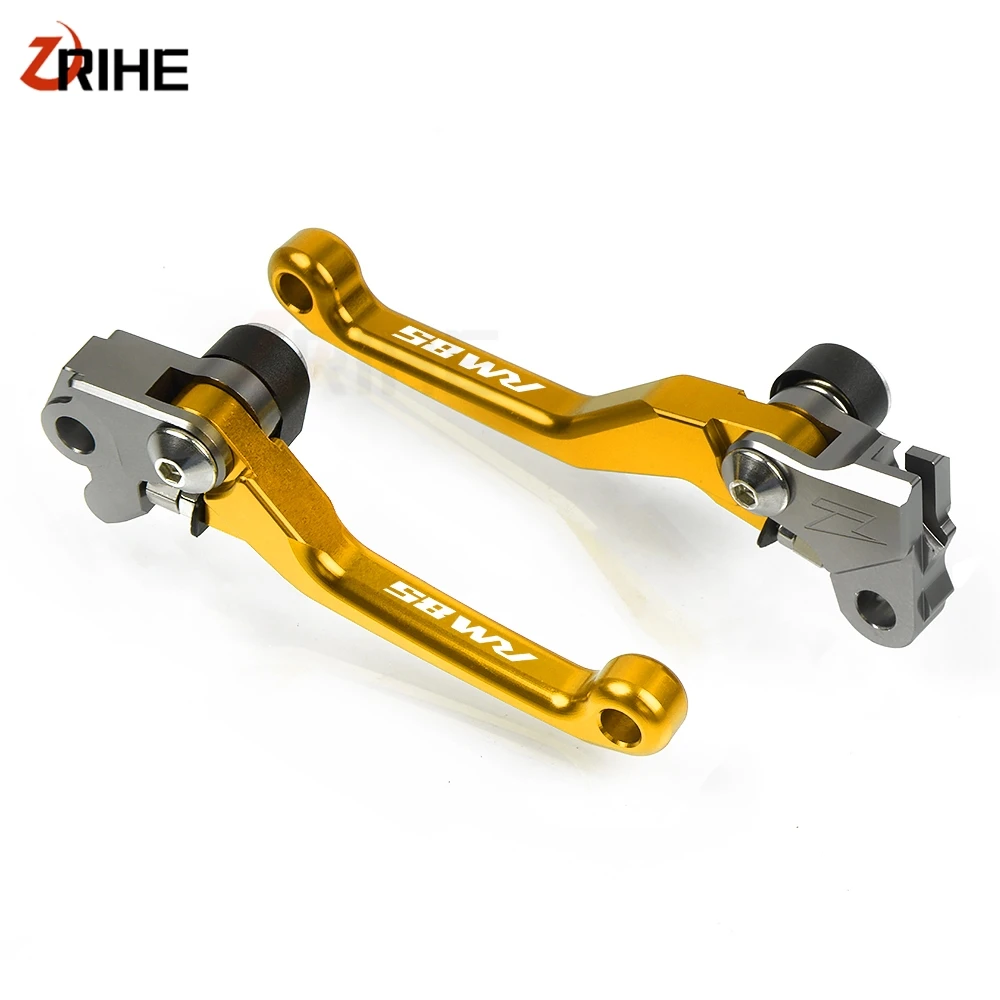 Байк для мотокросса мотоциклетные Поворотные Рычаги сцепления печать SUZUKI RM85 RM 85