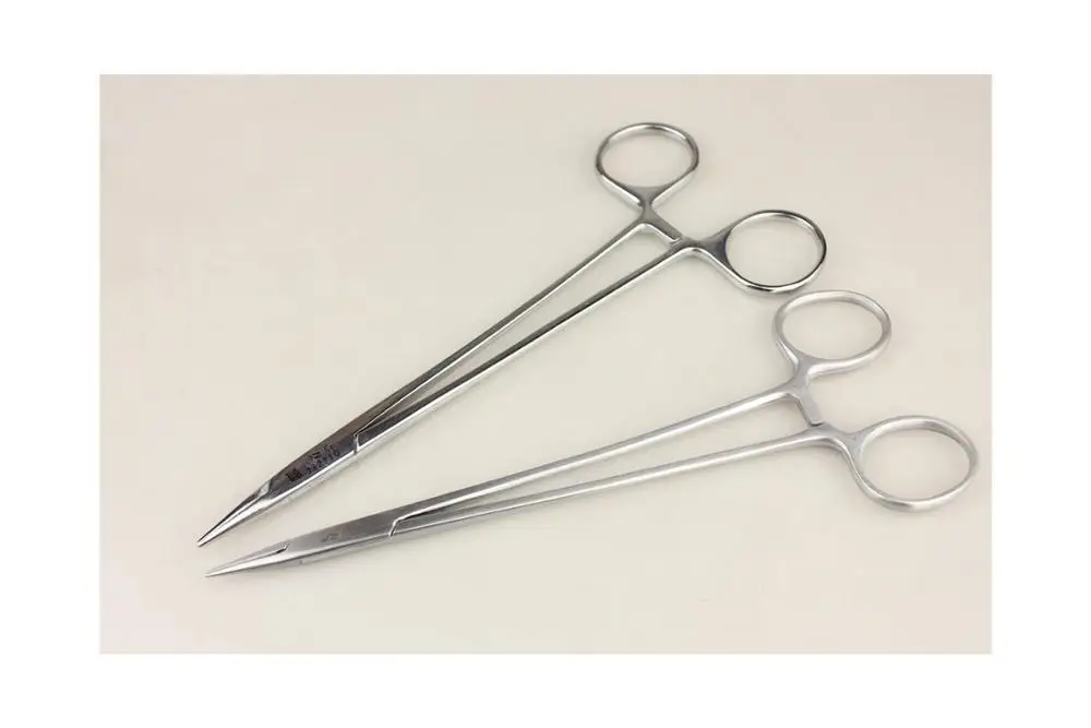 

JZ Internal organ Abdominal cavity instrument medical small fine needle holder microvascular needle Clip Capillary suture forcep