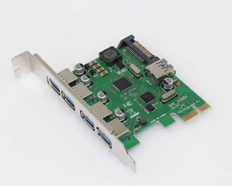 Плата расширения H1111Z 5 портов USB 3 0 PCI-e PCI-E адаптер PCI E Express X1 контроллер карта