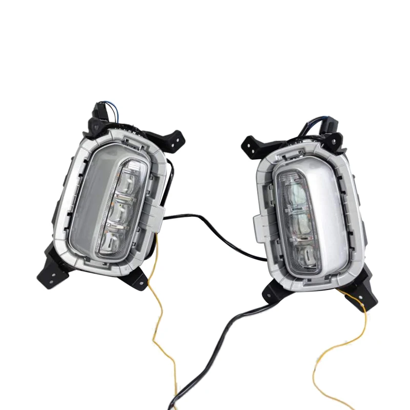 

Указатели поворота желтые 12 В Автомобильные дневные ходовые огни Светодиодный дневные хосветильник для Kia Seltos KX3 2020 2021