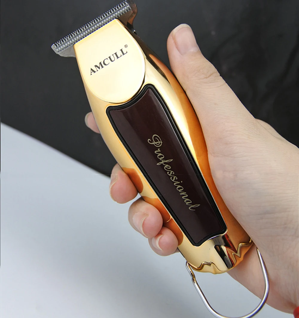 Мощный профессиональный триммер для волос электрический бороды мужчин машинка