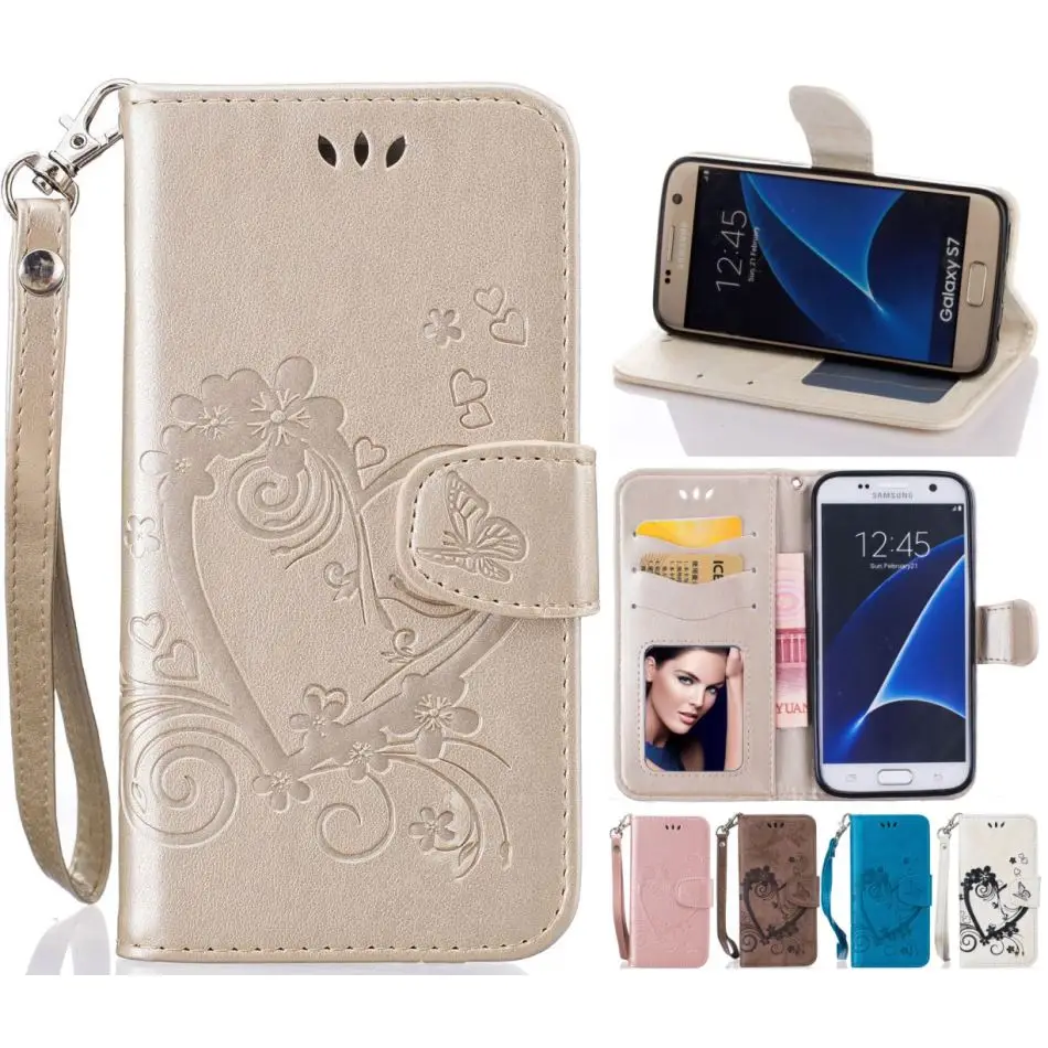 Роскошный чехол для Samsung Galaxy Note 8, S8, S9 Plus, j1, j3, j5, j7, A3, A5,,, чехол в стиле книги, винтажный флип-чехол для телефона D23G