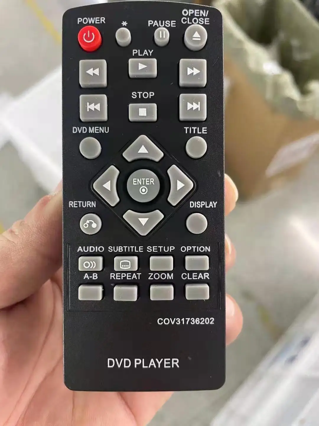 Новый пульт дистанционного управления для LG подходит DVD плеера COV31736202 DP132 DP132NU DP132H
