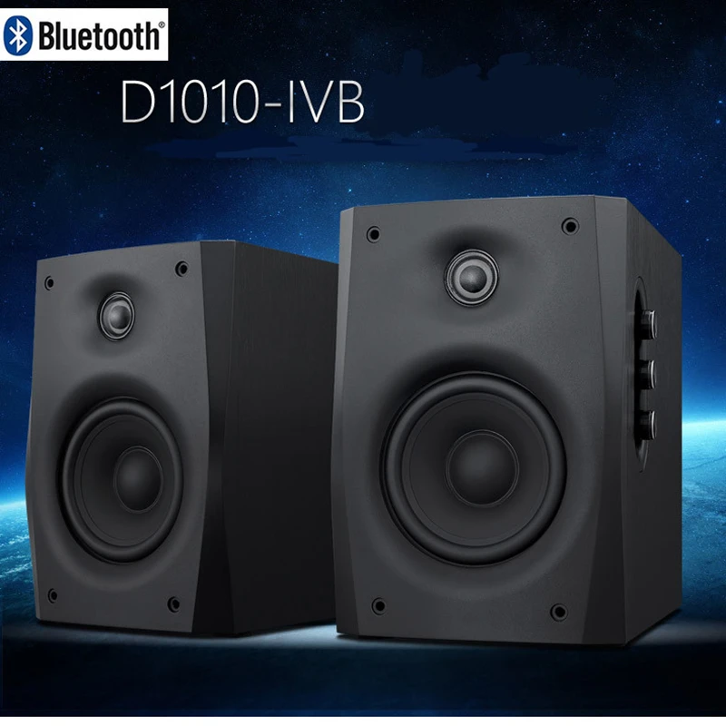HiVi Swans D1010-IVB Powered 2.0 Bookshelf Speaker 2-way 4th-order vented 4 midbass driver 0.8 dome tweeter POWER 10-50W | Электроника