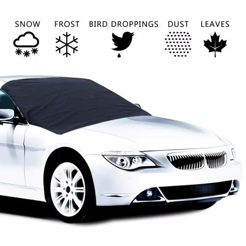 

1pcs Magnet Car Exterior Protection Snow Blocked Car Covers Snow Ice Protector Visor Sun Shade Windshield Cover