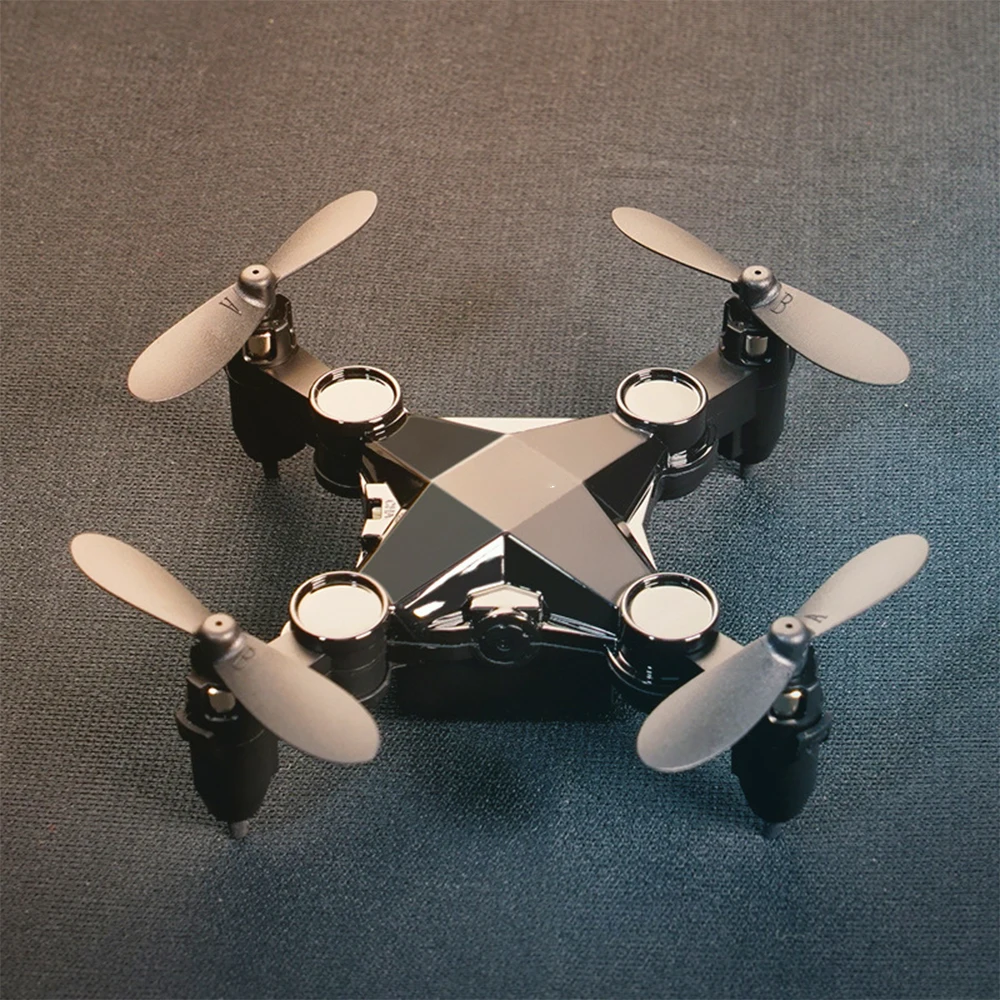 Wi-Fi FPV передача карманный мини сложенный Радиоуправляемый квадрокоптер Waypoint