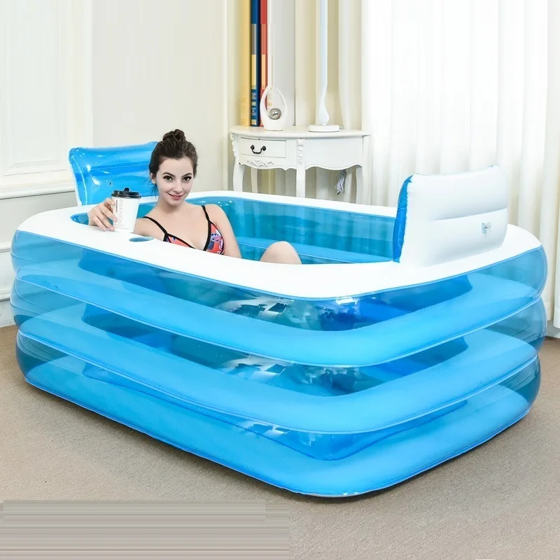 Горячая нога Shampooer Piscina Adulto плавательный бассейн Banheira Inflavel сауна ванна для взрослых надувная Ванна