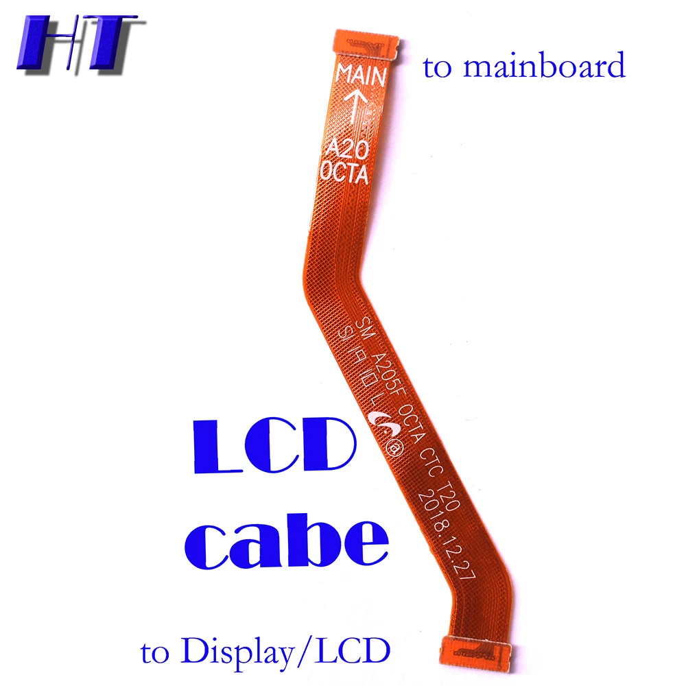 For Samsung Galaxy A20 A205F A205DS A205FN power volume side button strip mainboard LCD USB charing board microphone flex cable | Мобильные