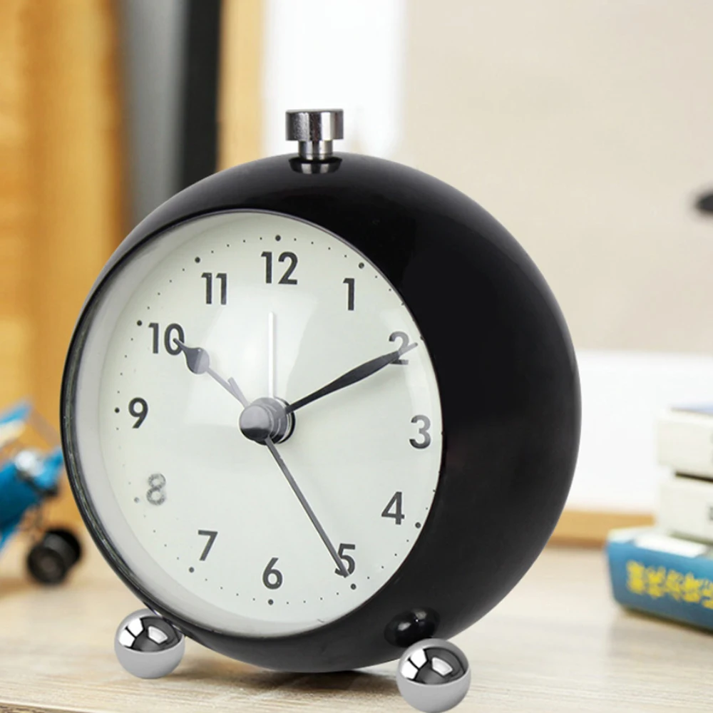 Цифровой будильник современные креативные круглые часы 3 5 дюйма европейский