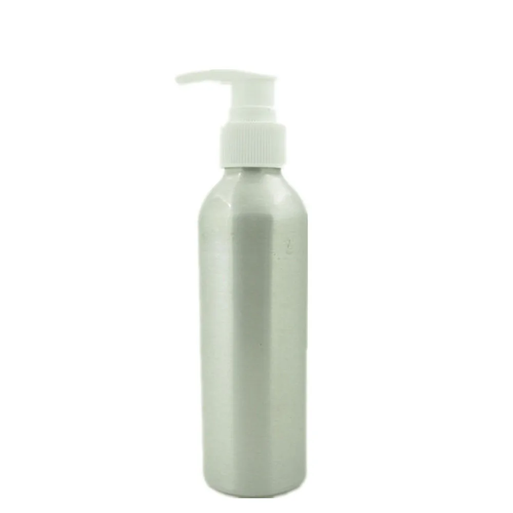 Пустые круглые алюминиевые бутылки 250 мл серебристая металлическая бутылка с