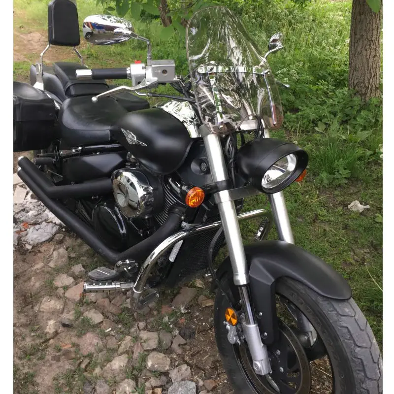 Ветровой экран для Honda VT1300 VT1800 VT 1300 1800 S C C1 CX CXA Fury 7/8 дюйма или 1 дюйм ручки лобовое