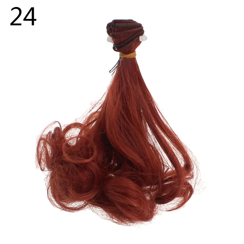 

15*100cm BJD Doll Wig Handmade High Temperature Fiber Doll Hair For 1/3 1/4 1/6 BJD/SD Doll Accessories Girl Toys