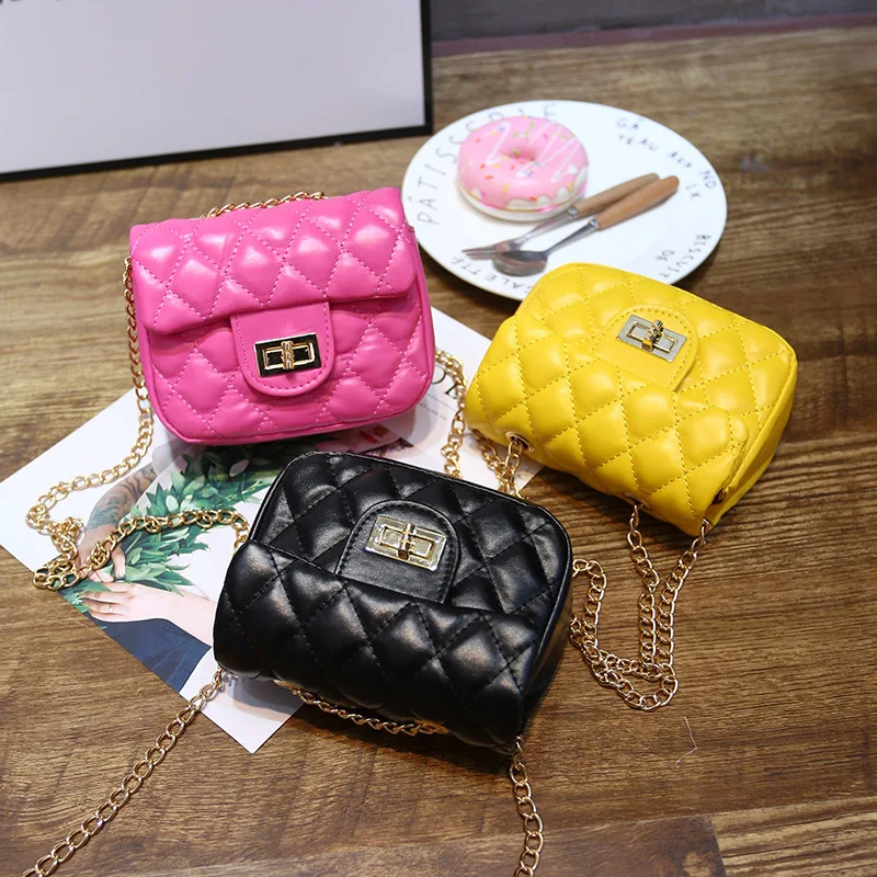 

New Women Mini Handbags Tote Cute Candy Color Jelly Crossbody Bags for Girls Small Coin Pouch Baby Plaid Hand Bags Purse EB10268