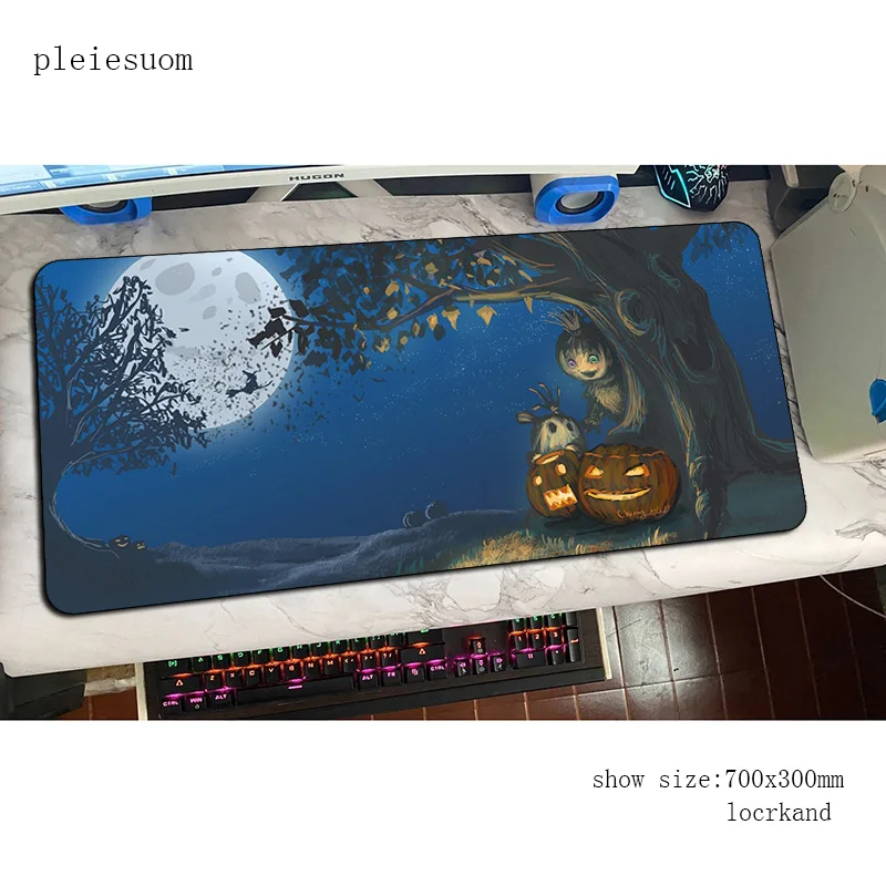 Популярный коврик для мыши с тыквой на Хэллоуин игровой лучший продавец Большие