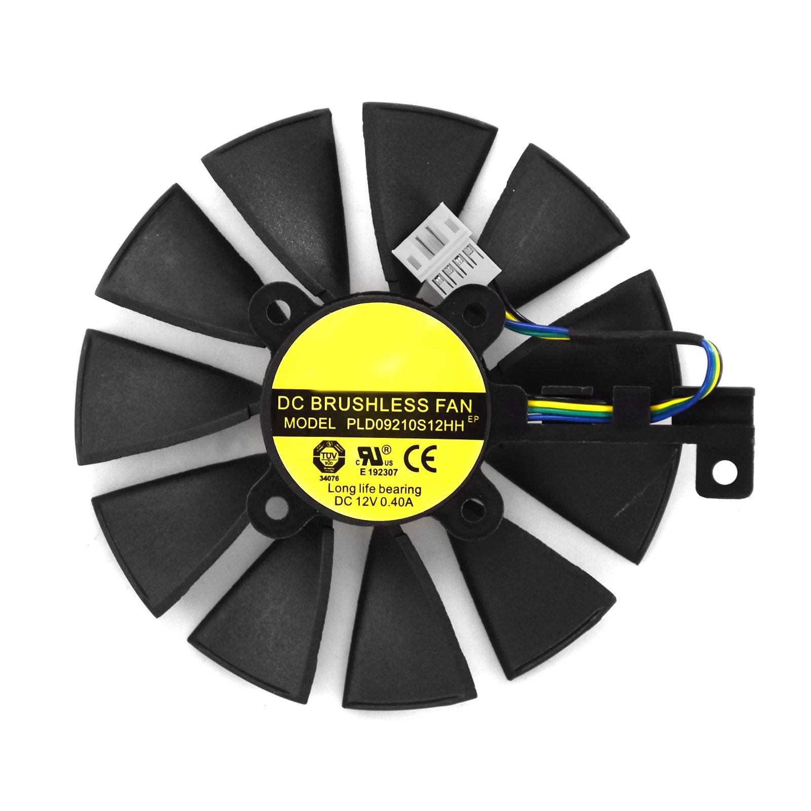 

For ASUS Strix GTX 980Ti GTX 1060 1080 1070 RX 480 580 VEGA64 VEGA56 Cooler Fan