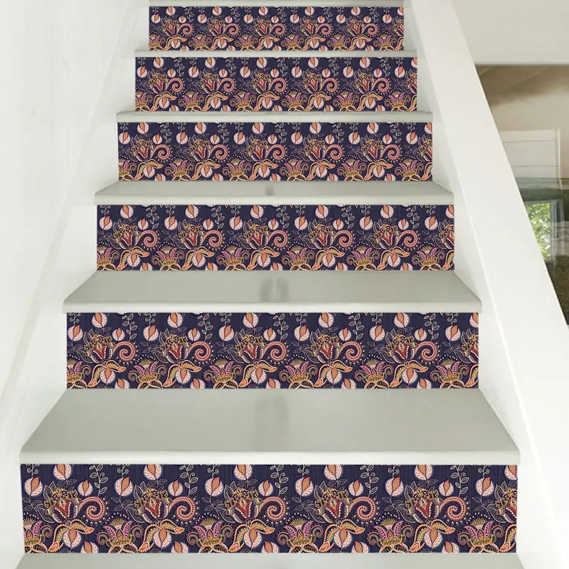 ПВХ Наклейки на ступени лестницы декор сделай сам самоклеящиеся наклейки стену
