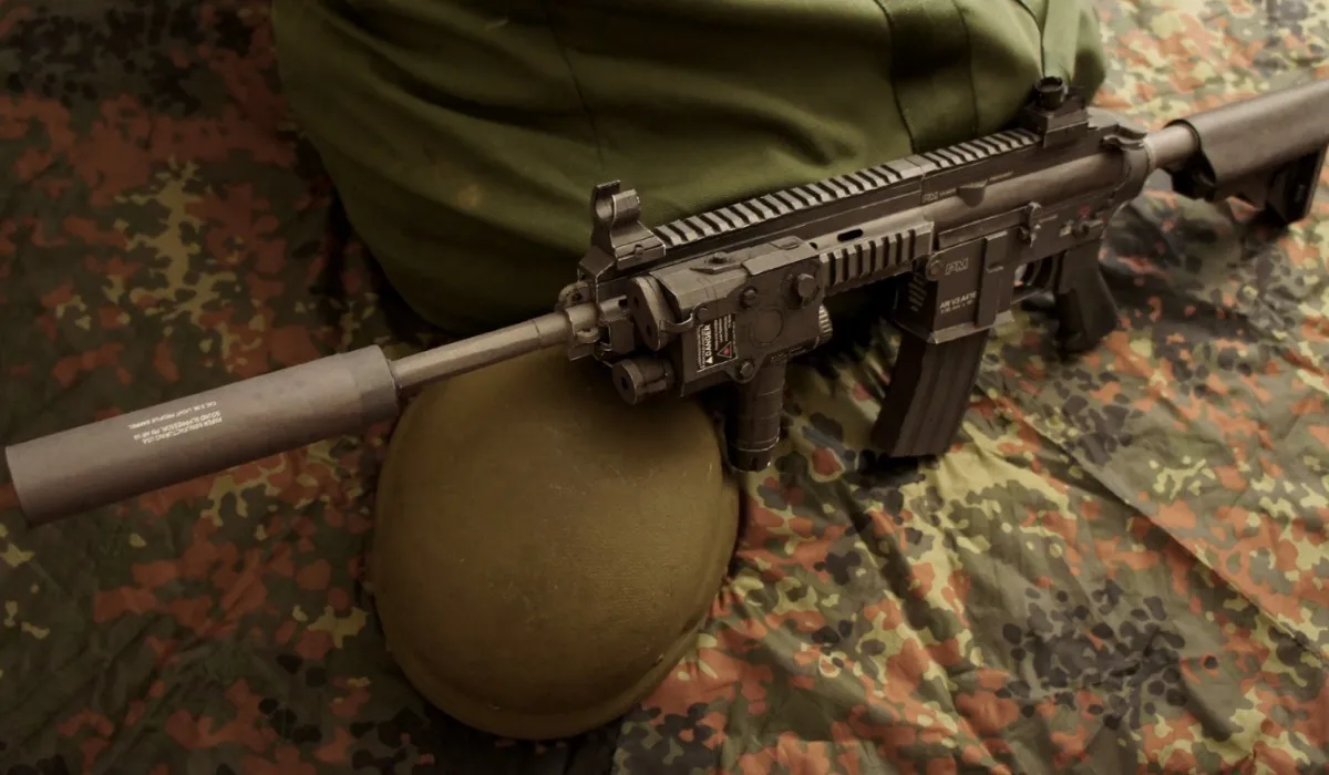 95 см 1:1 штурмовой пистолет M416 снайперская винтовка сделай сам 3D бумажная карточка