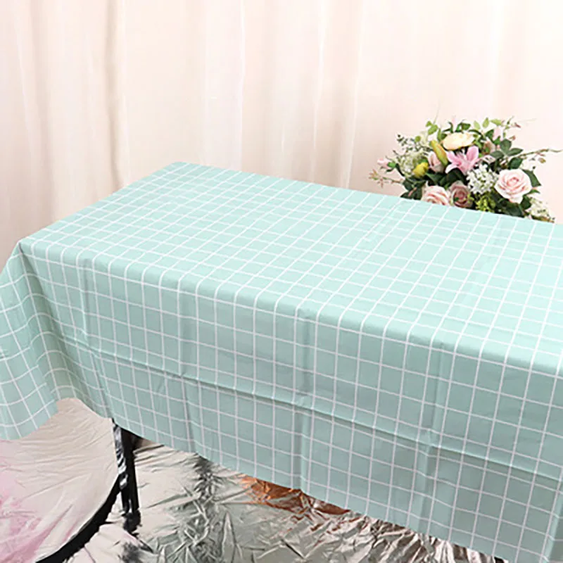 

Tablecloth Nappe De Table Table Cloth Wedding Decoration Picnic Blanket скатерть на стол Party Decorations Plastic Tafelkleed