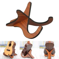 guitar stand portable wooden foldable holder stand vertical ukulele display stand rack musical strings instrument part accessori
