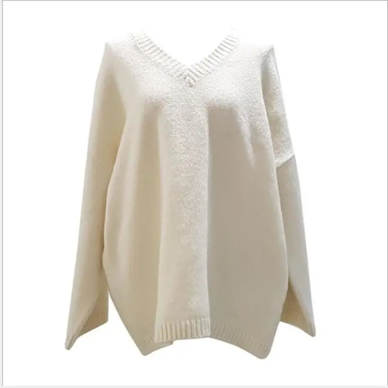 Новый женский свитер 2019 осень зима Модные базовые вязаные свитера Женский