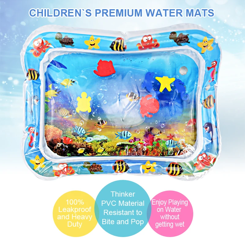 Baby Water Mat Inflatable Cushion Infant Toddler Play for Children Early Education Developing Toy Summer Toys | Игрушки и хобби