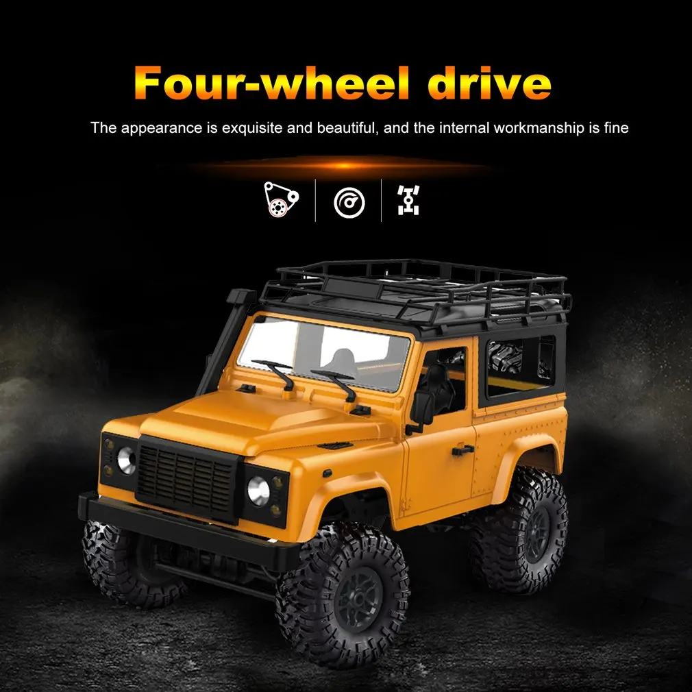 1:12 MN-90 RC Crawler Car 2.4G 4WD Remote Control Big Foot Off-road Military Vehicle Model RTR Truck Toys | Игрушки на