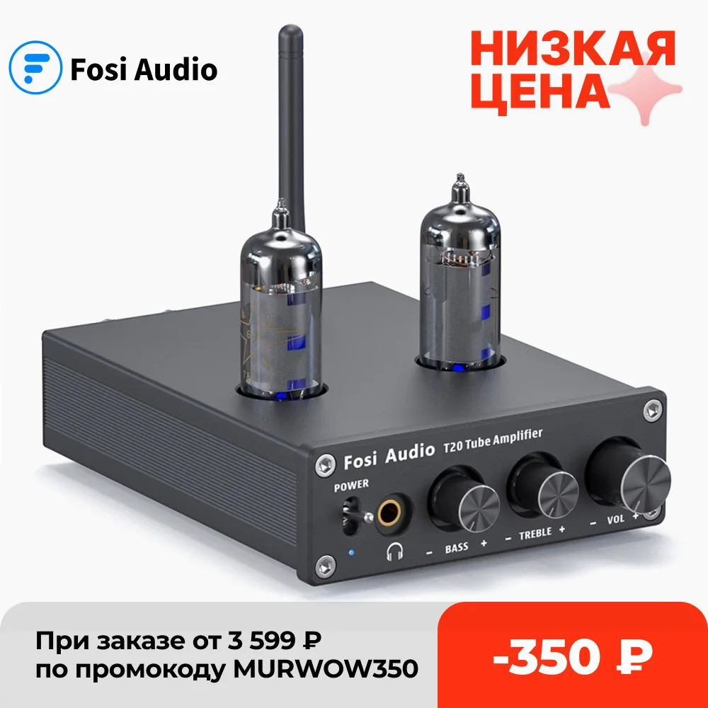 Fosi аудио Bluetooth Ламповый усилитель AptX HD стерео усилитель мощности 50 Вт TPA3116D2 портативный усилитель для наушников для домашних динамиков…