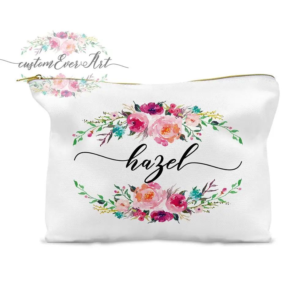 Изготовленная на заказ косметичка для макияжа сумка женщин Персонализированная
