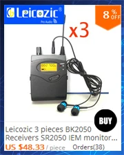Leicozic истинное разнообразие uhf беспроводной микрофон системы QLXD4 QLDX4 QLXD2 цифровой беспроводной микрофон sem fio полный комплект