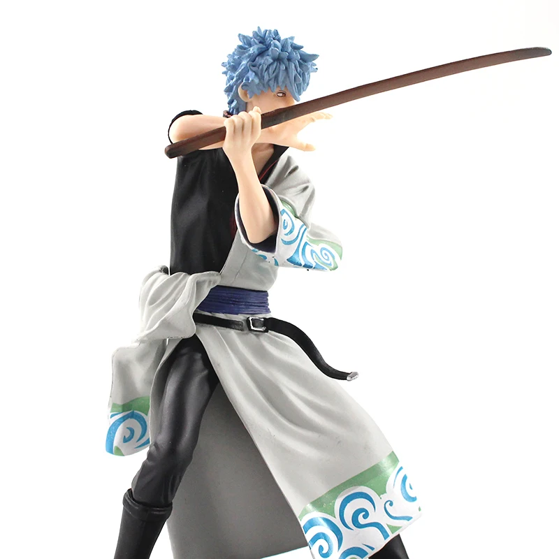 18cm Silver Soul GINTAMA Figure Banpresto DX Vol.1 Sakata Gintoki Action Figure PVC Collectible Model Toy images - 6