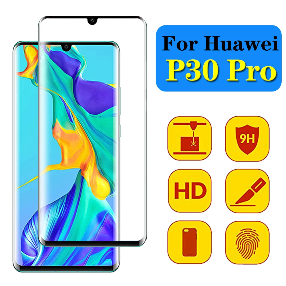 P30 pro стекло для huawei p30pro закаленное huwai p 30 play 30pro полное покрытие huwei huawei p30pro Броня 3D выздоровленный экранный протектор