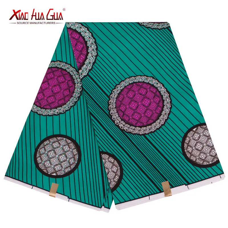 

Flower Coat Polyester Wax Printed Fabric Ankara Flower Vest High Quality 3 yd 6 yd /lot African Fabric Party Dress FP6411