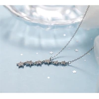 star pattern 2022 new womens clavicle chain design simple fashion accessories