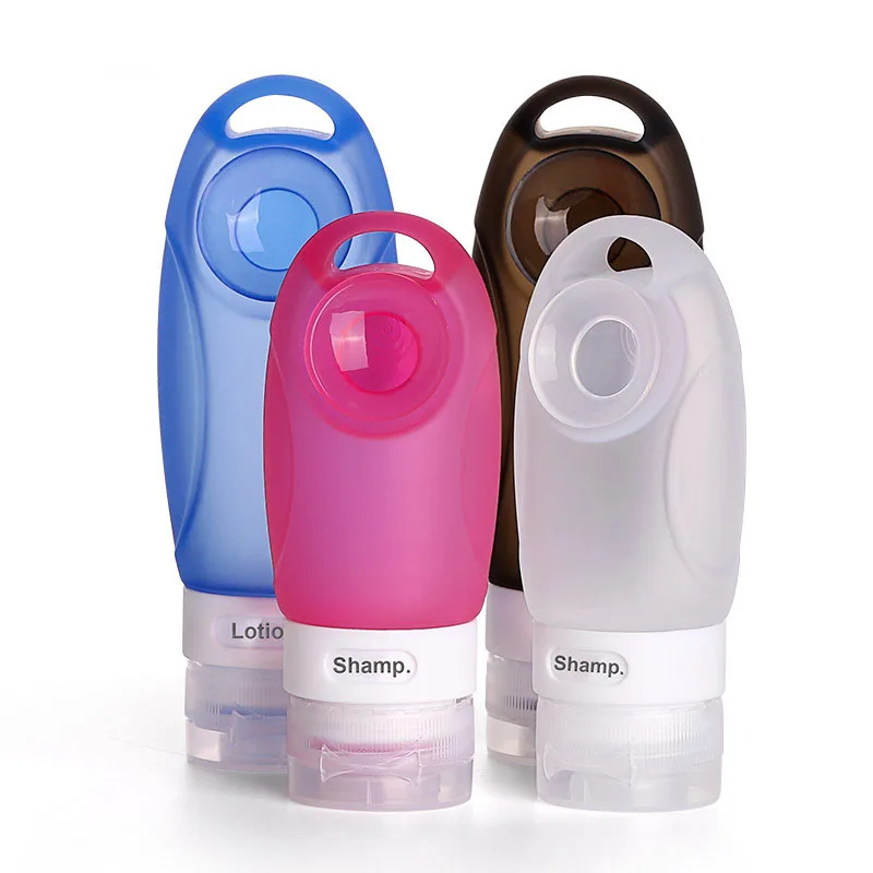 1 шт. Портативный практичные бутылки Давление пустые силиконовый шампунь