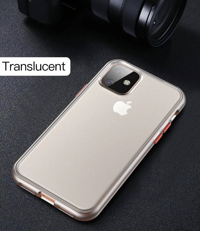 Роскошный Матовый чехол LUPHIE для iPhone 11 Pro Max, противоударный чехол для, iPhone 11, 5,8, 6,1, 6,5 дюймов, чехол s Coque Funda