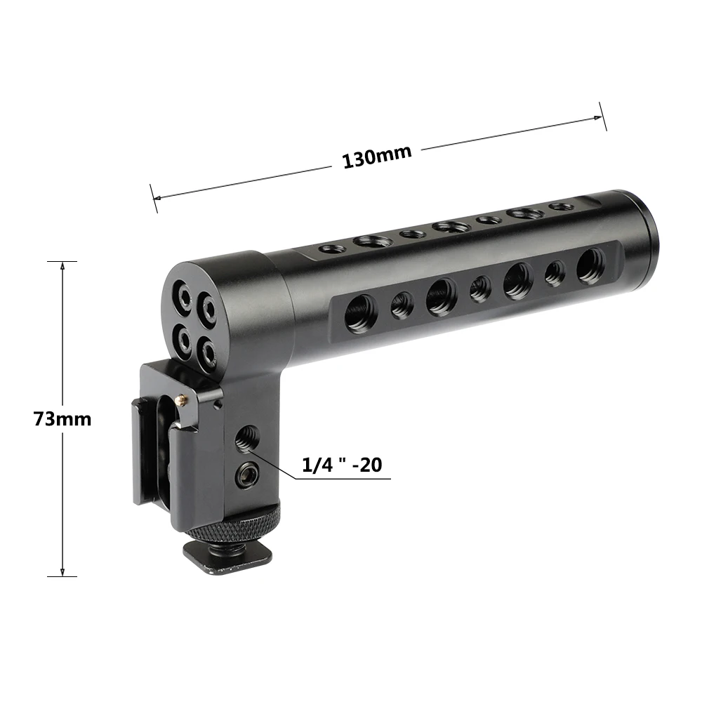 CAMVATE Quick Release сверху сыр ручка с мужской Холодный башмак адаптер и 1/4 '' 20 винты