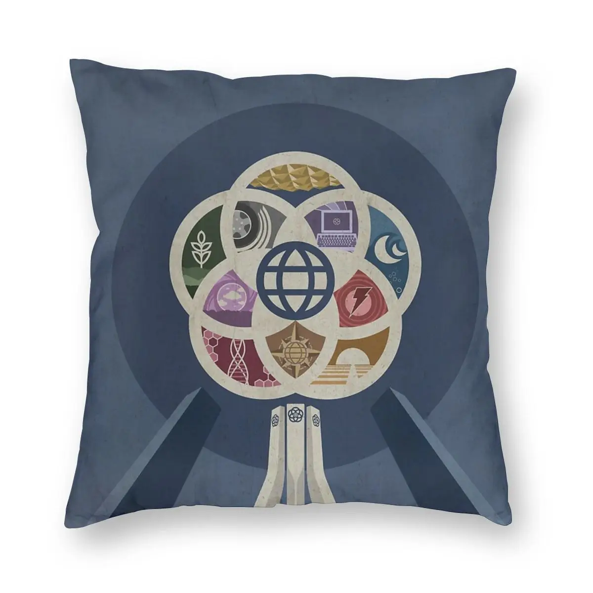 

Epcot Center Iphone And Tshirt Dakimakura Pillow Case Pillow Cover Pillowcase Silk Pillow Case Pillow Case Satin