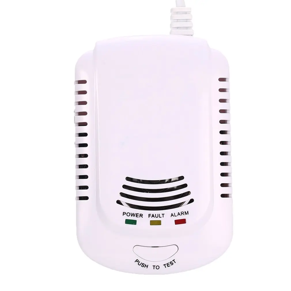 Combustible Gas Detector Sensor Alarm LPG Natural Analyzer Leak Determine Tester Sound-light Security System | Инструменты