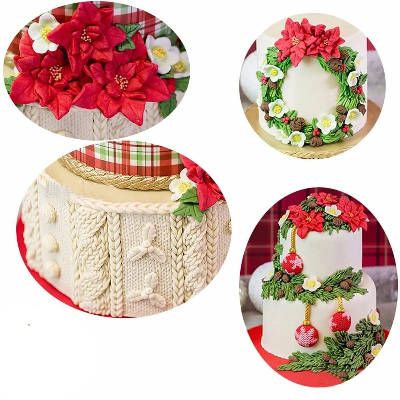 С высоким уровнем товаров со скидкой текстура вязания силиконовые формы торт